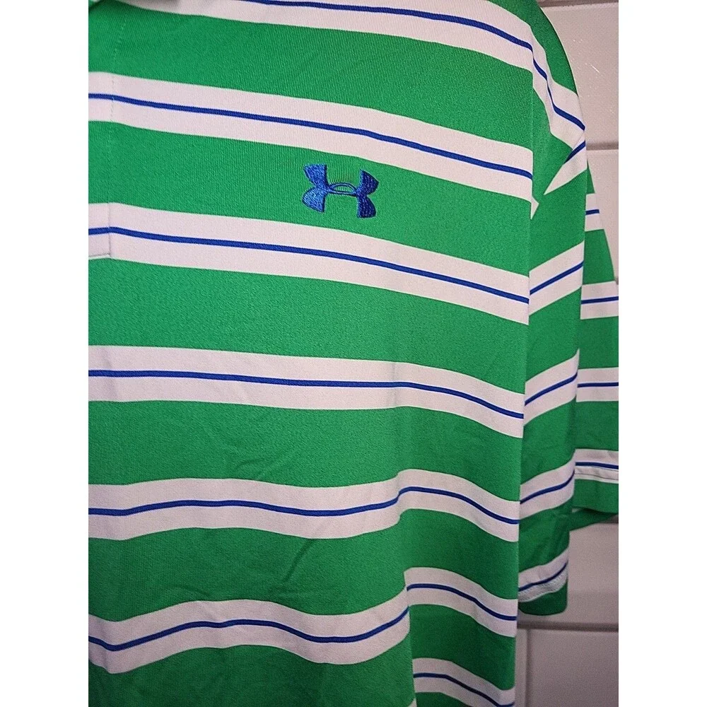 Lot Of 3 Men's 2XL Short Sleeve Shirts Cremieux Under Armour Craft & Barrow - Picture 11 of 15